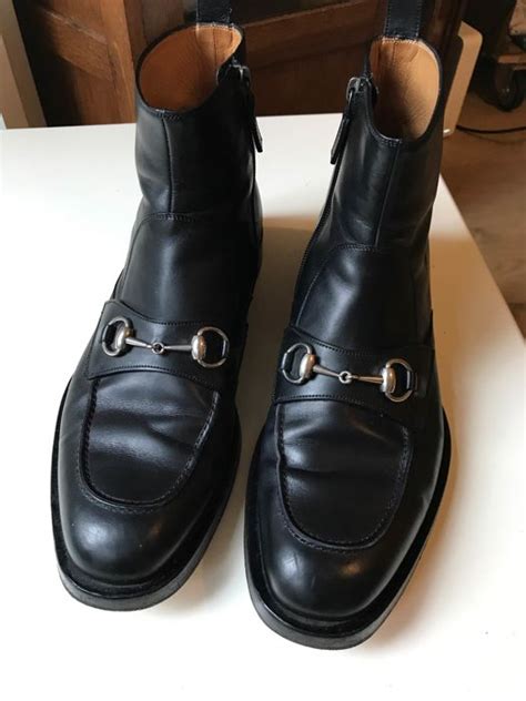 gucci style loafers h&|Gucci loafer boots.